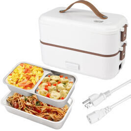 2 Layer Elektro Lunch Box / Reiskocher