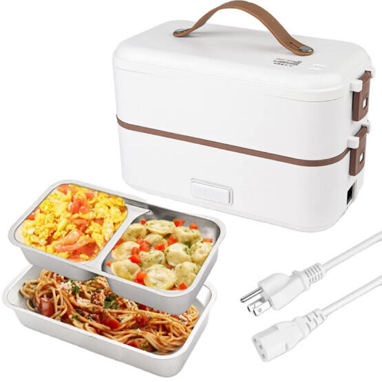 2 Layer Elektro Lunch Box / Reiskocher